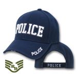 DeLuxe Law Enf. Caps, Police, Navy